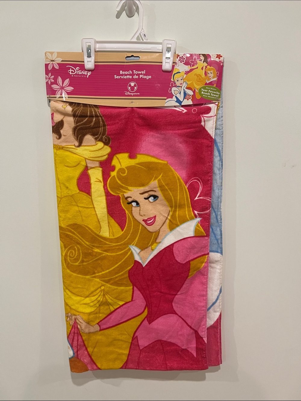 Girls Disney Princess Beach Towel